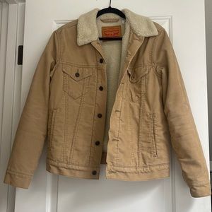 Levi’s corduroy Sherpa coat